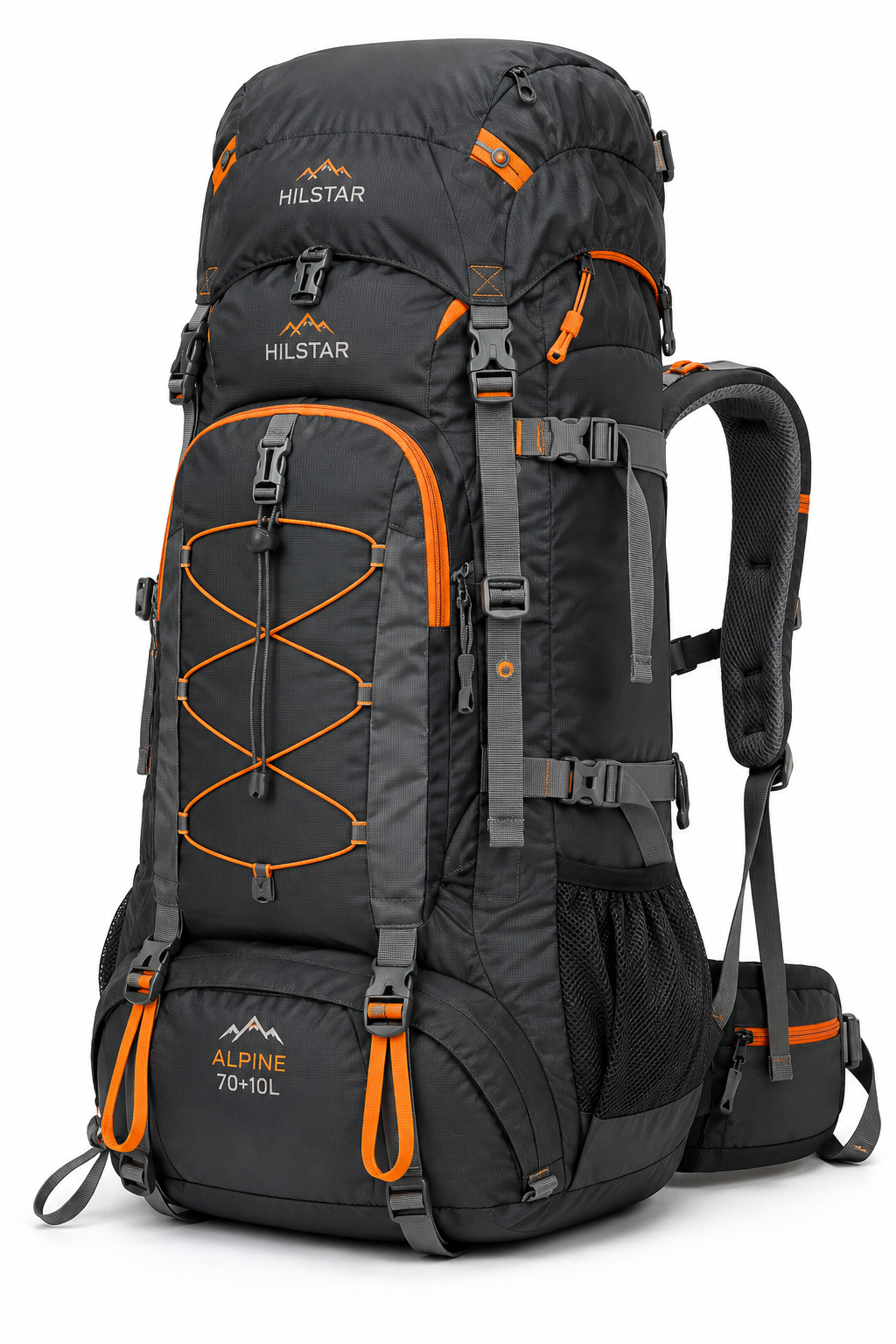 70+10L Alpine Expedition Trekking Backpack – Waterproof Hiking Bag Manufacturer