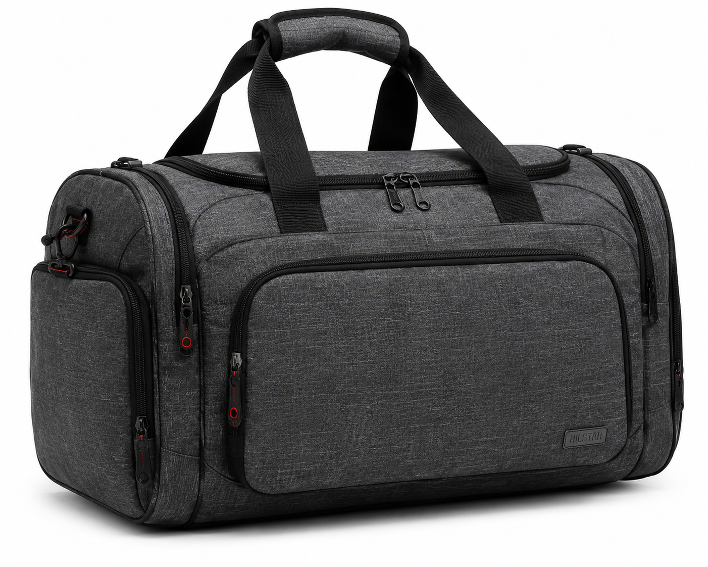 Waterproof Nylon Travel Duffel Bag with Large Storage Compartment – Grey