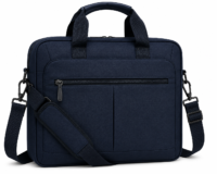 Executive Waterproof Nylon Office Laptop Bag - Blue