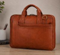 Premium Office Leather Carry Bag